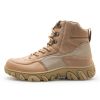 New Men's Military Boots High Top Outdoor Hiking Shoes